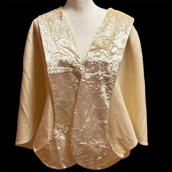 Simonton Says Designed by George Simonton Ivory Cape | Vintage | EUC - Picture 1 of 11